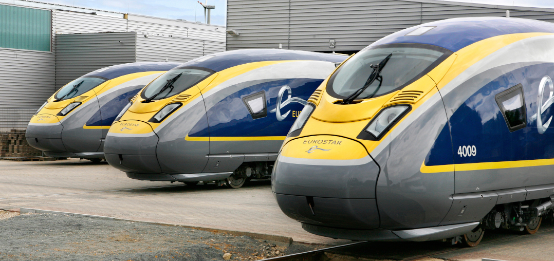 Speziell angefertigte Einbau-Händetrockner für EUROSTAR